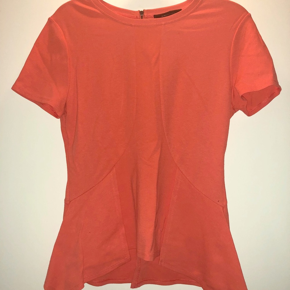 BCBGMaxazria Coral Perplum Top